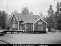 sv1506-32  Åmsele : SvK 12 Storuman--Hällnäs, Svenska järnvägslinjer